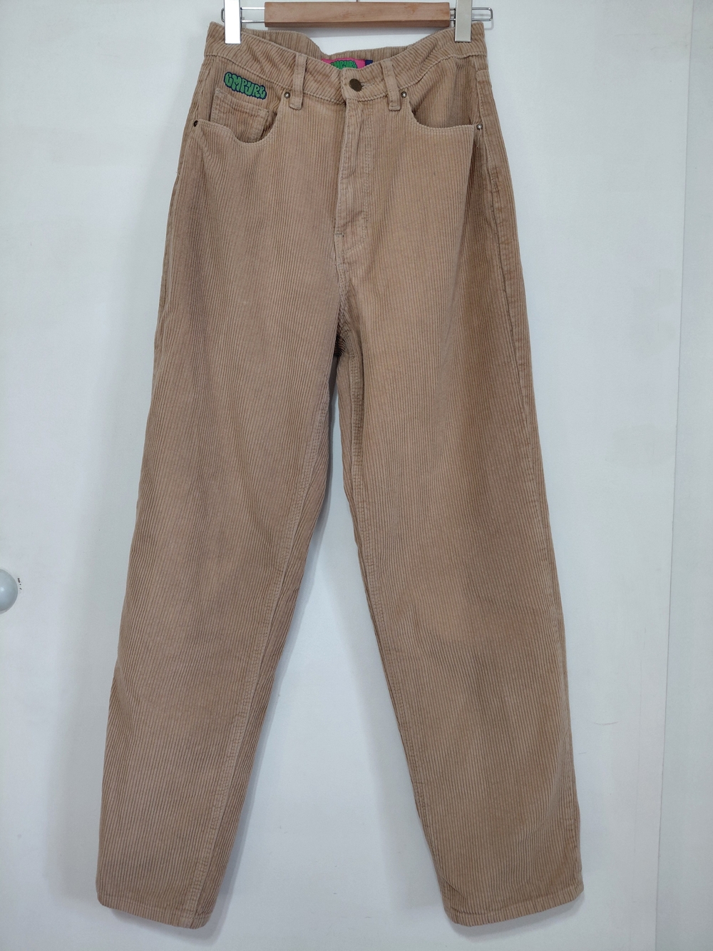 Empyre Tan Corduroy Tori Pants Size 8